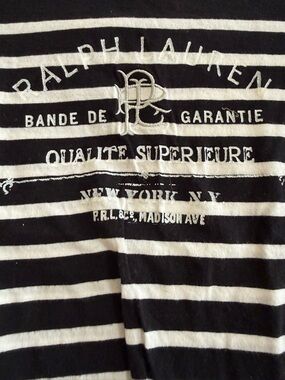 Ralph Lauren Black Crewneck Tee